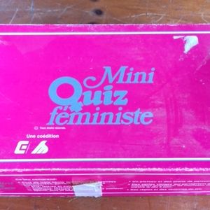 Vintage game mini quiz feministe